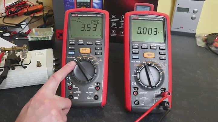 Uni-T Insulation Multimeters UT505A vs UT505B