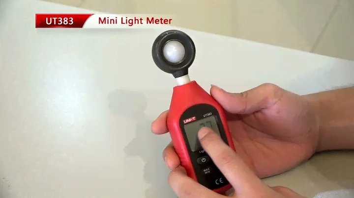UNI-T UT383BT, Bluetooth, улучшенный мини-измеритель освещенности