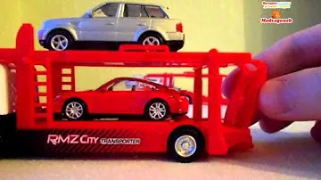 Видеообзор: RMZ CITY автовоз Scania UNI-FORTUNE TOYS, 1:64