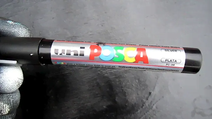 Posca PC-5M Silver (Better Than Uni?)