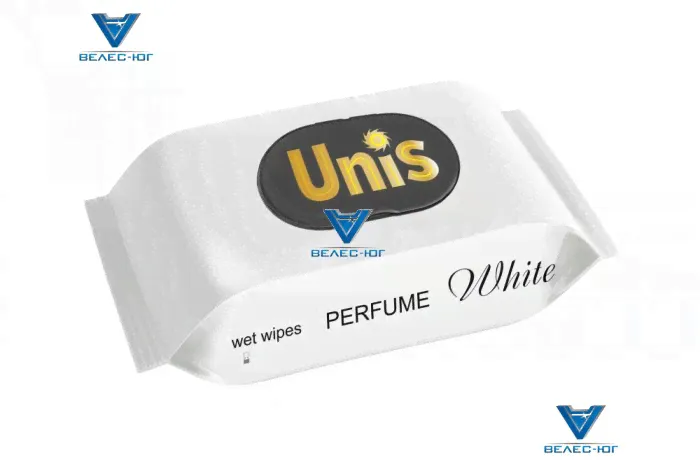 Салфетки влажные Unis антибактериальные Perfume White-0