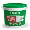 Шпатлевка готовая, полимер. UNIS Теплон PASTA финишная 28кг (1/36)
