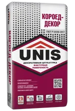 Декоративная штукатурка Unis Короед-декор, 25 кг