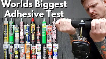 Worlds Biggest Adhesive Test | SHOCKING RESULTS!