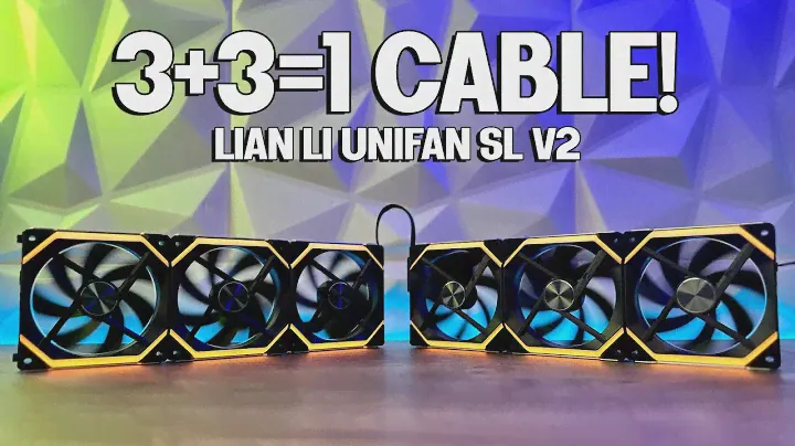 NEW Lian Li UNIFAN SL V2 FANS - Getting Rid of the Cables!