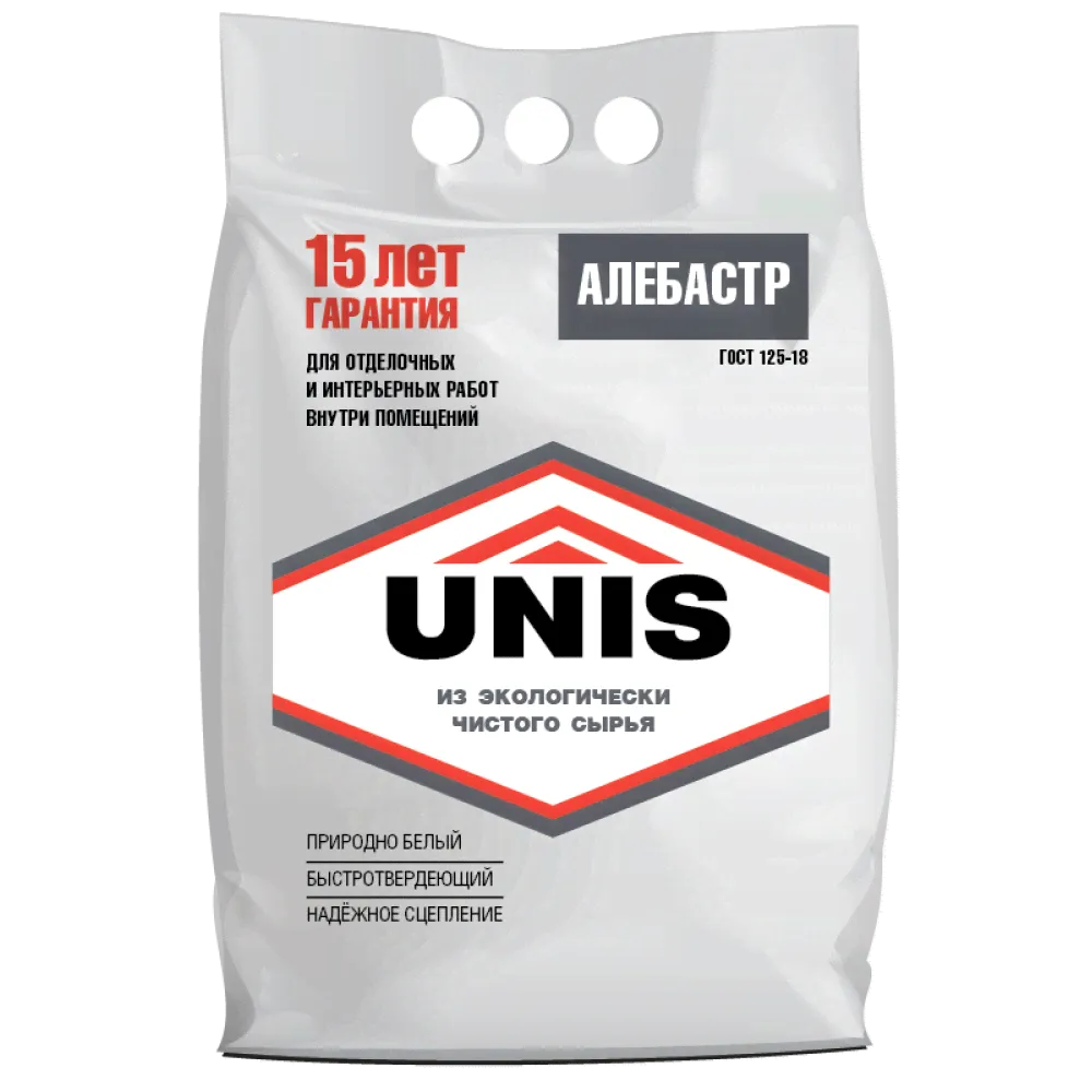Алебастр UNIS, 5 кг; 3407-0