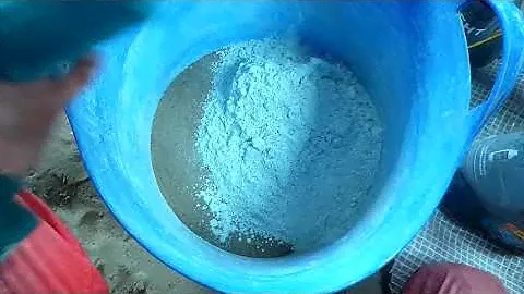 Белый раствор для кладки, декоративки, арт бетона и тп.