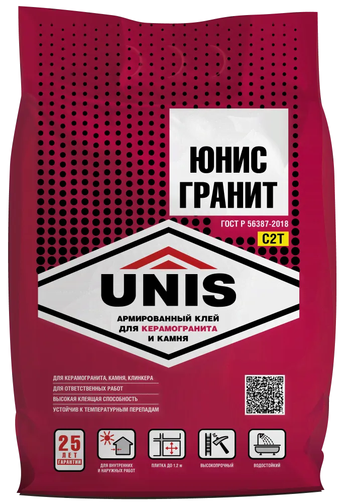 Клей д/плитки UNIS Гранит 5кг-0