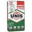 Шпатлевка гипсовая финишная Unis белый 20 кг