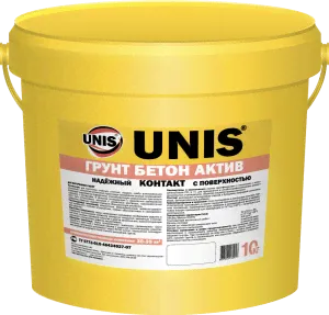 UNIS Грунт Бетон Актив (10 л)