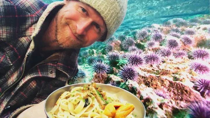 Sea Urchin (Uni) California Gold: UNI PASTA!!!!