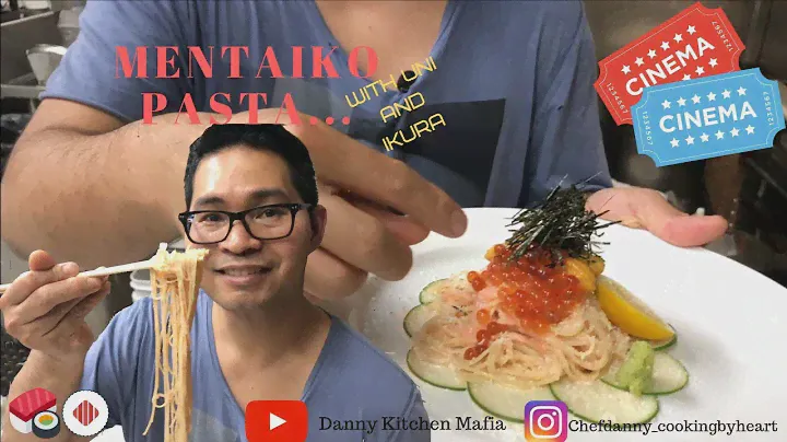 Mentaiko Pasta with Uni & Ikura |Japanese pasta | How to | DIY | Recipe
