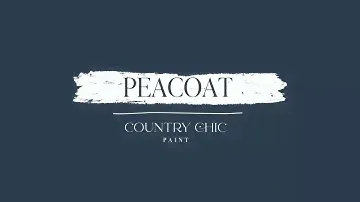Peacoat | Deep Navy Blue Furniture Paint | Country Chic Paint