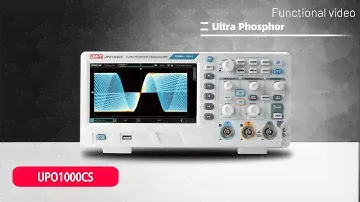 UNI-T UPO1000CS Series Digital Oscilloscope | Ultra Phosphor Function