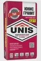 Клей для плитки, керамогранита и камня UNIS Гранит (С2Т), 25кг