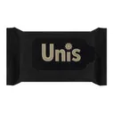 Салфетки влажные "Unis" Черные, 15шт, антибактериальные 31802