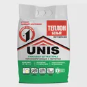 Штукатурка гипсовая UNIS Теплон Белый 5кг 143155