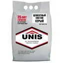 Цементный состав Unis серый, 5 кг