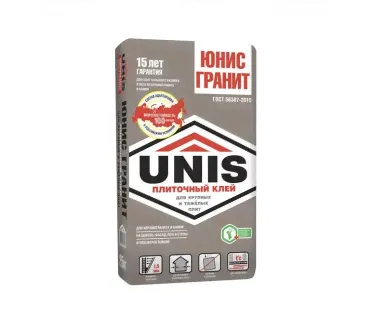 Клей для плитки UNIS Гранит-0