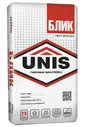 Шпаклевка гипсовая UNIS БЛИК универсальная белая (18кг)