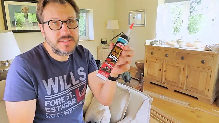 We Use No More Nails Adhesive For Home DIY Job