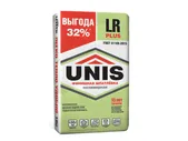 Шпаклевка полимерная до 5мм LR Plus UNIS белый жемчуг 18кг (64)