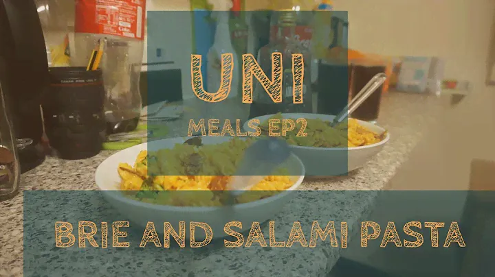 UNI MEALS EP2//BRIE AND SALAMI PASTA