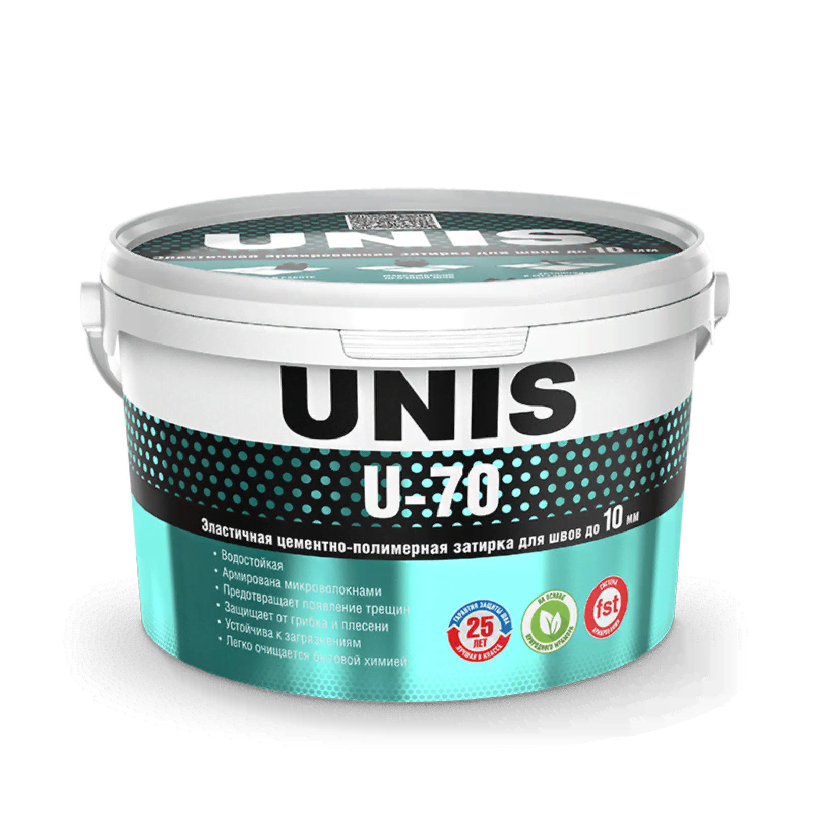 UNIS U-70 Цементно-полимерная армированная затирка для швов С06 какао 2 кг-0
