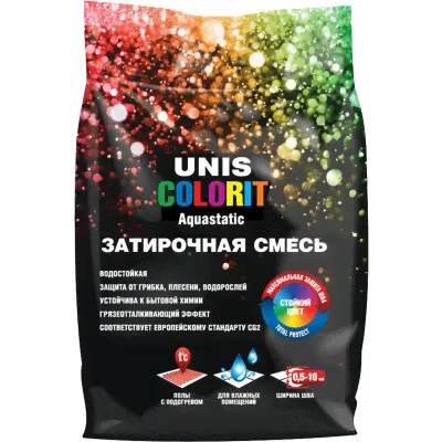 Затирка Unis Colorit черный 2 кг-0