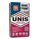 Клей для плитки, керамогранита и камня Unis Гранит серый (класс С1) 25 кг