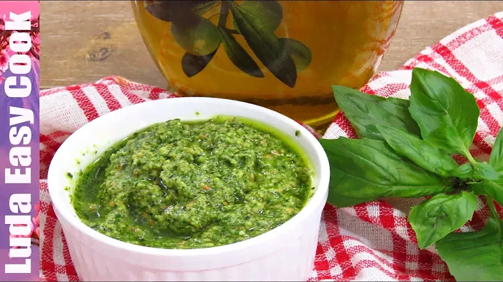Ароматный СОУС ПЕСТО из доступных ингредиентов СОУС ДЛЯ МЯСА, РЫБЫ и САЛАТОВ