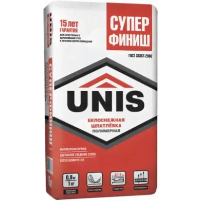 Полимерная шпаклевка Супер Финиш UNIS (Юнис)