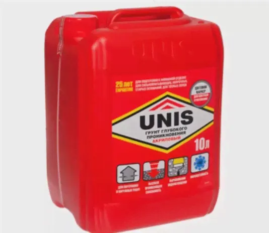 Грунт Unis Красная 10 кг 53177-0