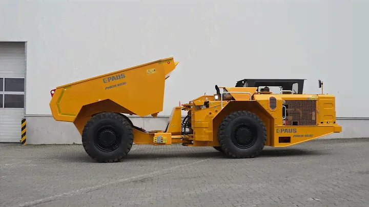 Paus Dump Truck PMKM 8030 Lifting and Lowering