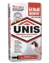 UNIS БЕЛЫЙ ЖЕМЧУГ Суперфиниш. полимер. шпатлевка 18кг_0,1-5мм (64)