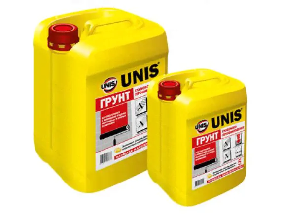 Грунтовка Unis/Юнис глубокого проникновения 10 л-0